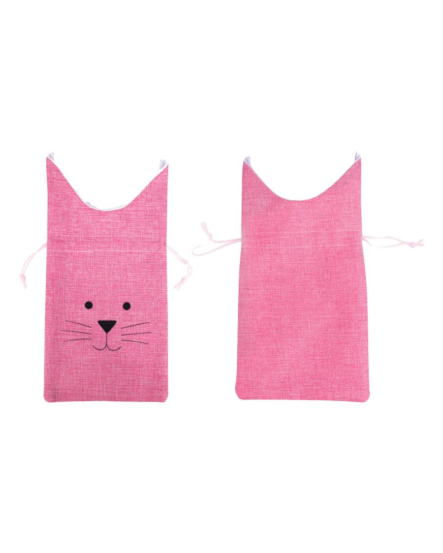 Cadeauzakje voor Pasen roze