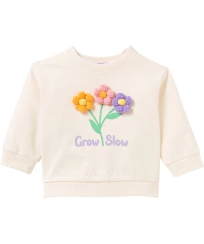 Sweater met bloemen