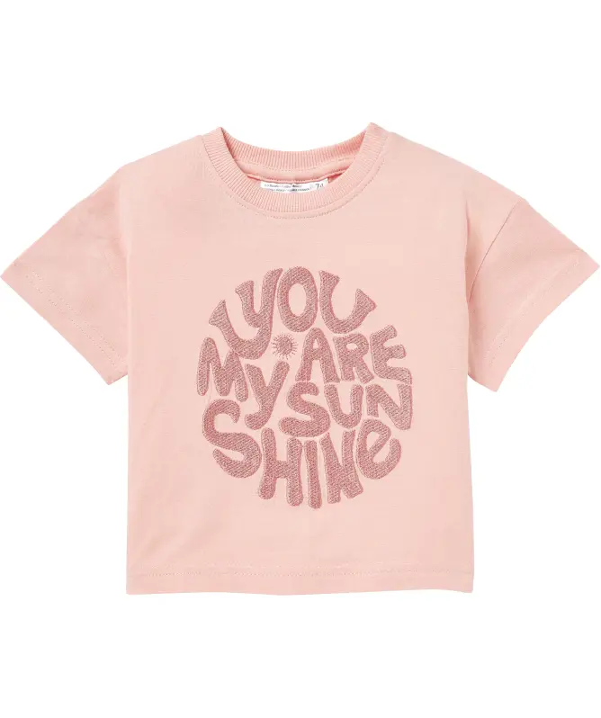 T-shirt met borduursel