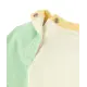 T-Shirt mit Kontrastärmeln