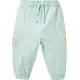 Cargo broek met borduursel