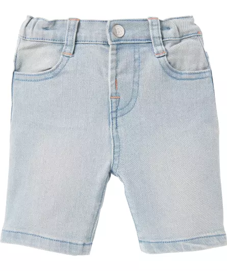Jeans-Shorts mit heller Waschung