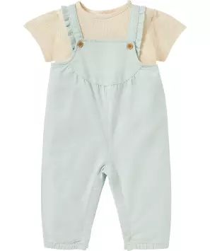 Baby T-shirt en tuinbroek