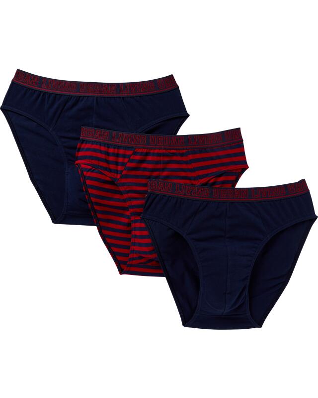Briefs with lettering for men, navy (KiK Slips mit Schriftzug (dunkelblau)) — KiK, authentic German product in Morocco