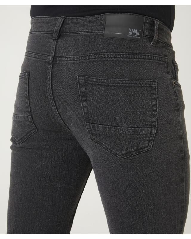 Jean 5 poches homme, jean noir (KiK Jeans im 5-Pocket-Style (Denim black)) — KiK, produit allemand authentique au Maroc