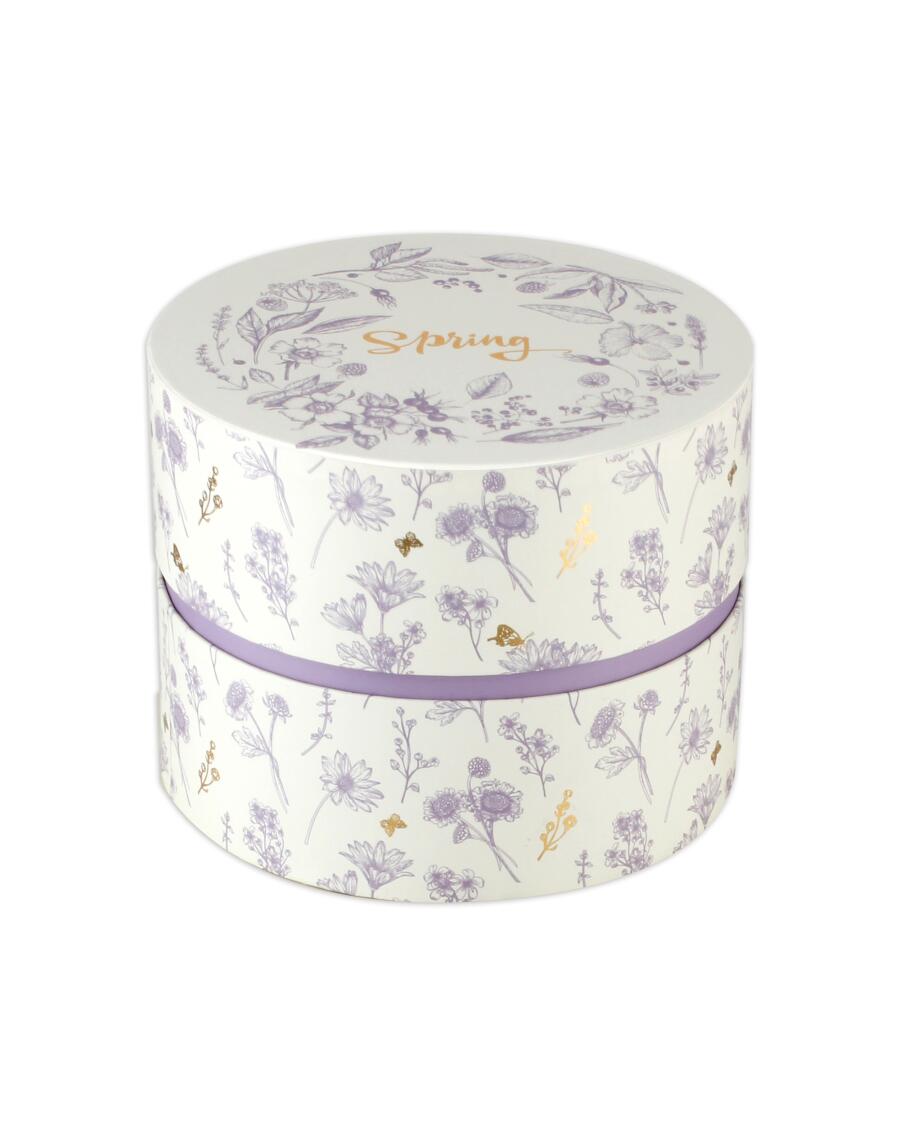 Geschenkbox lila