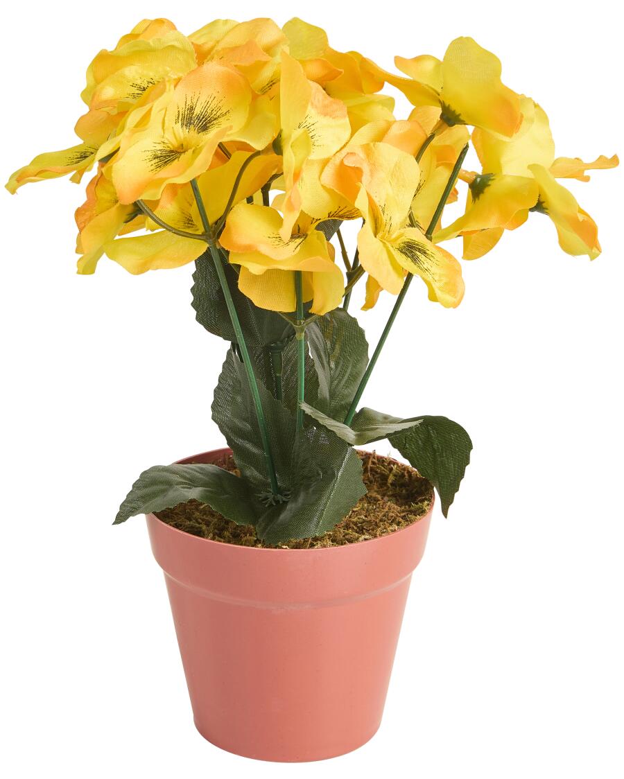 Kunstbloemen Lente geel