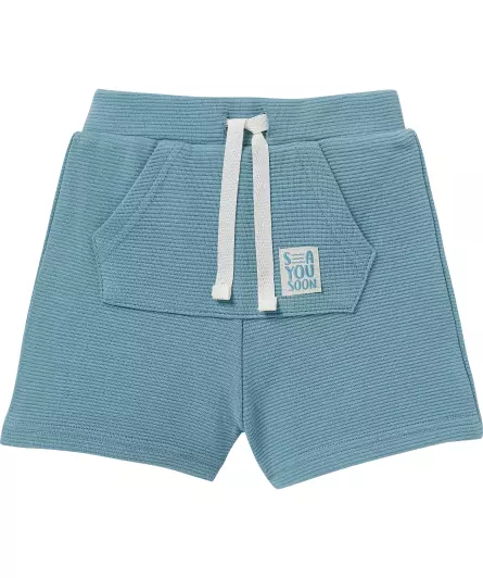 Hellblaue Shorts