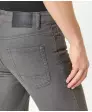 Graue Jeans