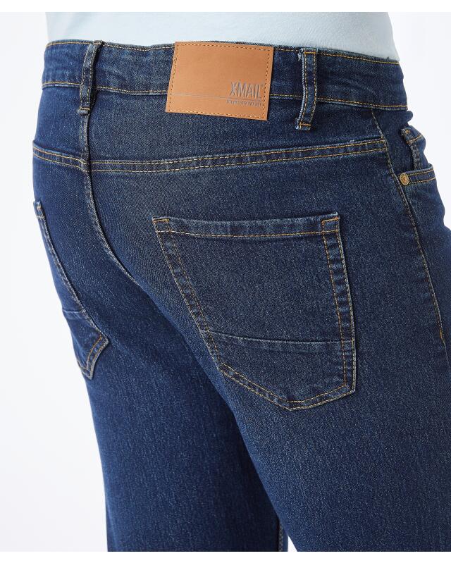 Jean basique homme, jean foncé (KiK Basic Jeans (jeansblau dunkel)) — KiK, produit allemand authentique au Maroc