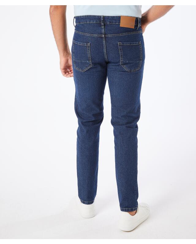 Jean basique homme, jean foncé (KiK Basic Jeans (jeansblau dunkel)) — KiK, produit allemand authentique au Maroc