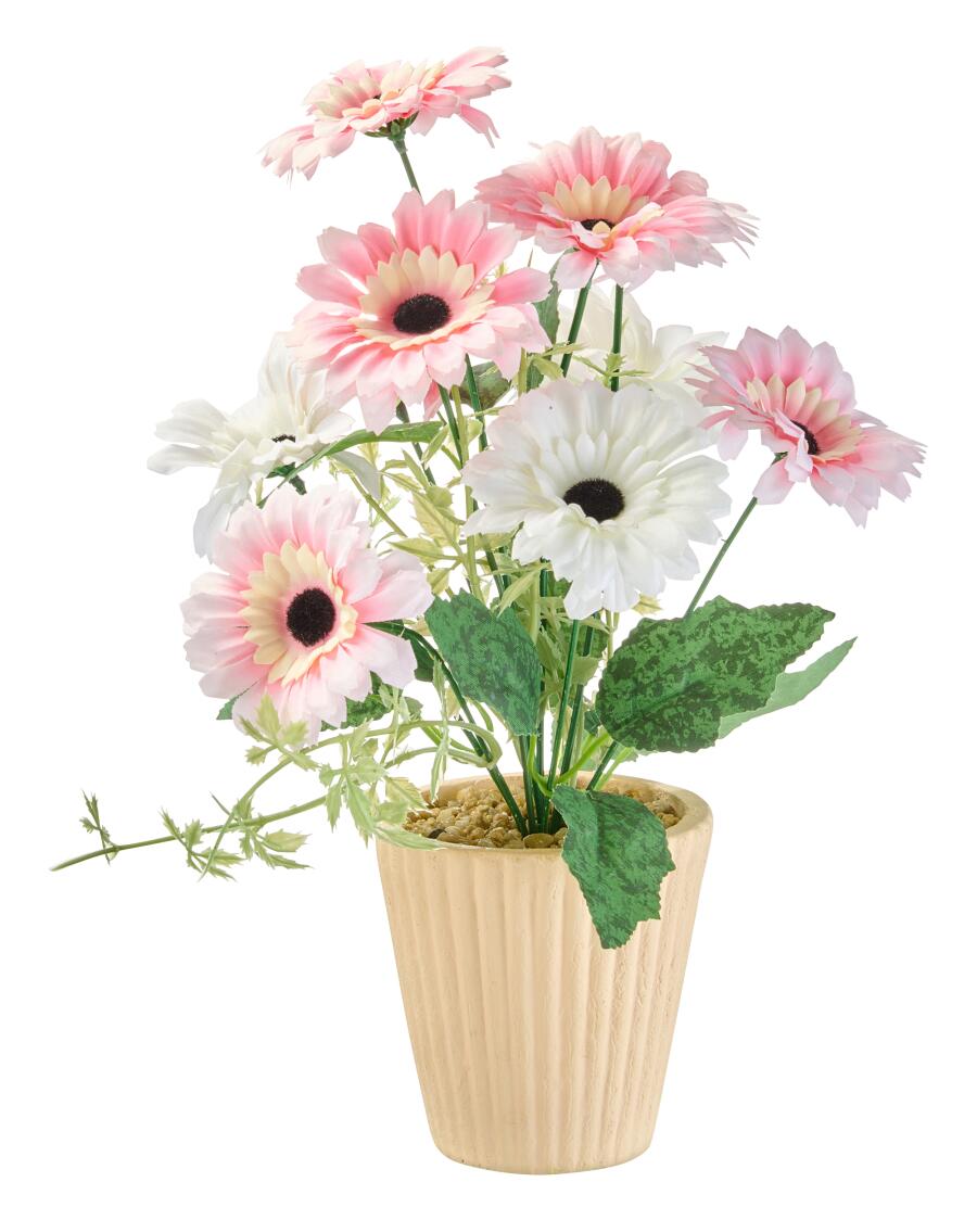 Kunstbloemen voorjaar roze