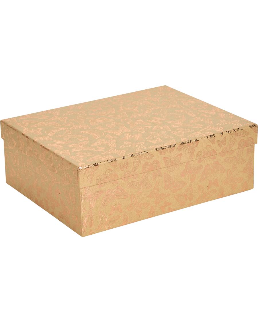 Geschenkbox Frühling naturfarben