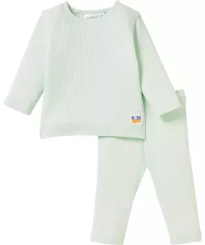 Koszulka z długim rękawem  + legginsy