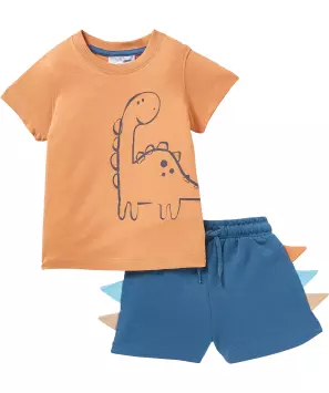 T-Shirt + Shorts Dinosaurier