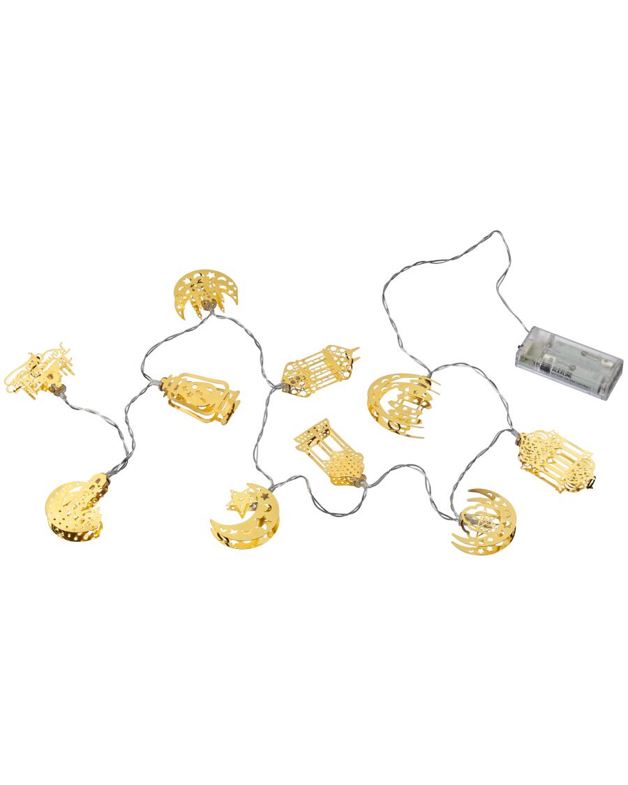 LED-Lichterkette Orient gold