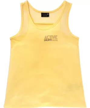Sportovní top s nápisy