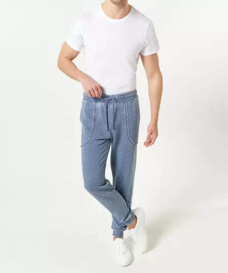 Jogginghose mit Ziernähten