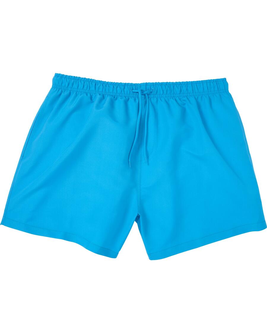 Neonové plavecké šortky neonově modrá