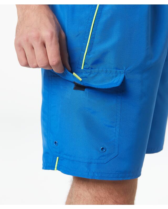 شورت سباحة بجيب كارغو للرجال، أزرق (KiK Badeshorts mit Cargotasche (blau)) — KiK, منتج ألماني أصلي في المغرب