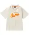 Sportshirt met verticale strepen offwhite