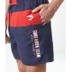 Badeshorts mit Kontrasteinsatz