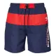 Badeshorts mit Kontrasteinsatz