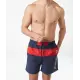 Badeshorts mit Kontrasteinsatz