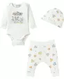 Mickey and Friends mutsje + rompertje + broekje voor baby's