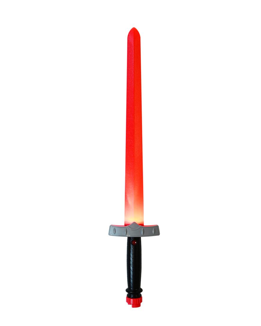 Speelgoedzwaard met licht en geluid rood