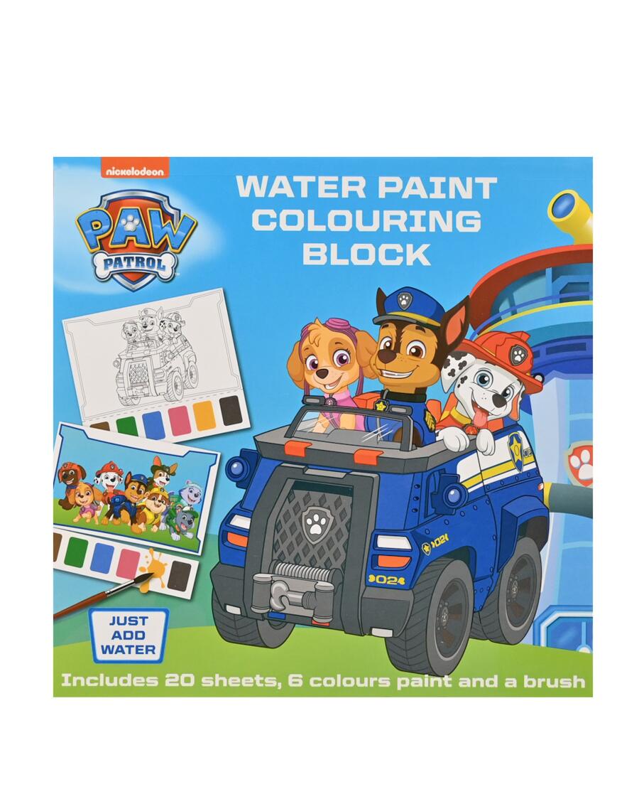 Paw Patrol Malblock bunt