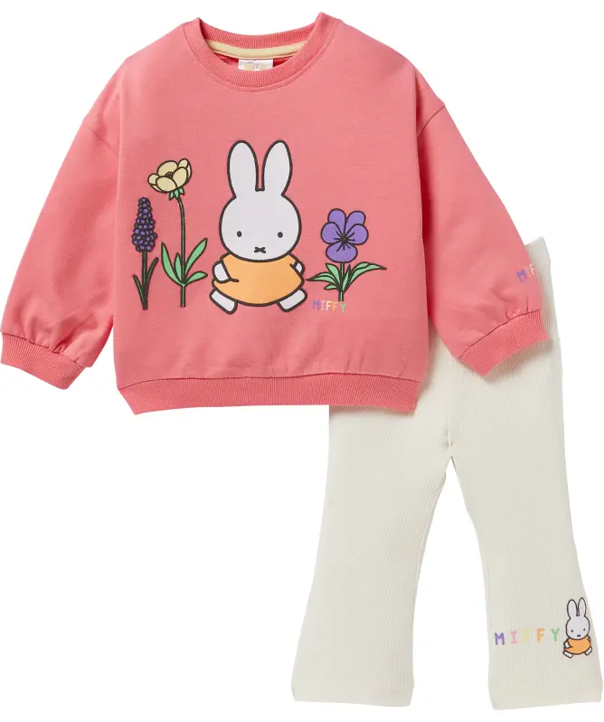 Miffy Sweatshirt + Leggings
