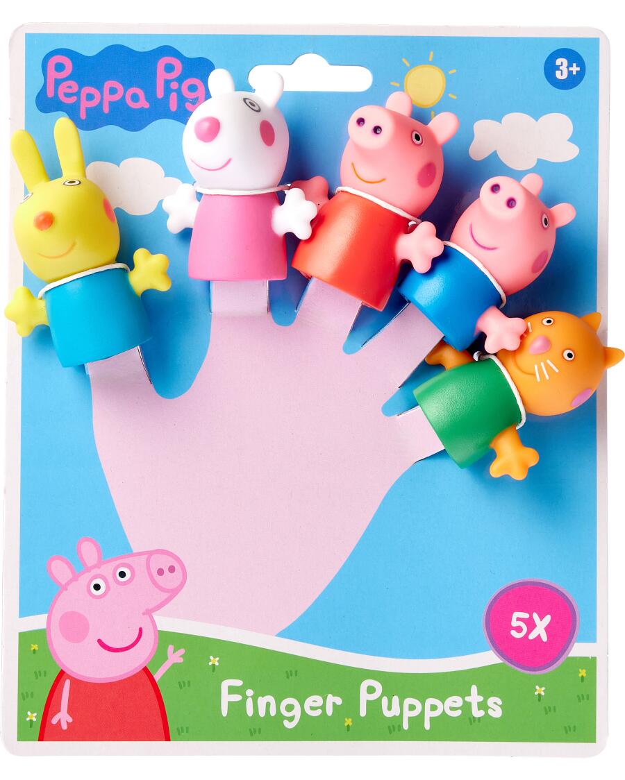 Lizenz Fingerpuppen pink