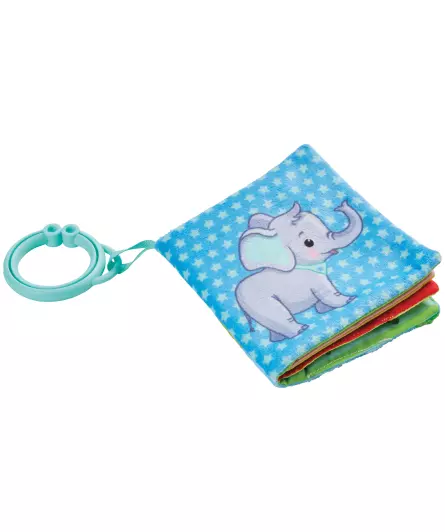 Happy People Babybuch aus Plüsch