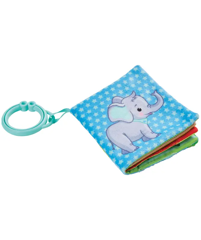 Happy People Babybuch aus Plüsch