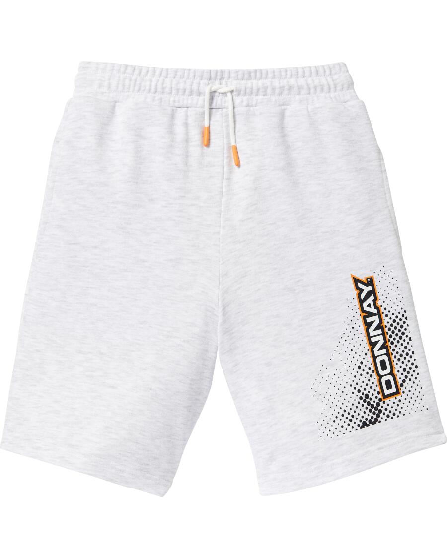 Šortky Donnay světle šedá melírovaná