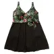 Badekleid mit Knotendetail