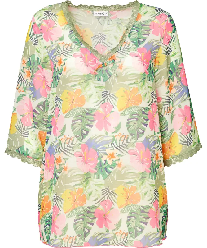Strandtunika aus Chiffon