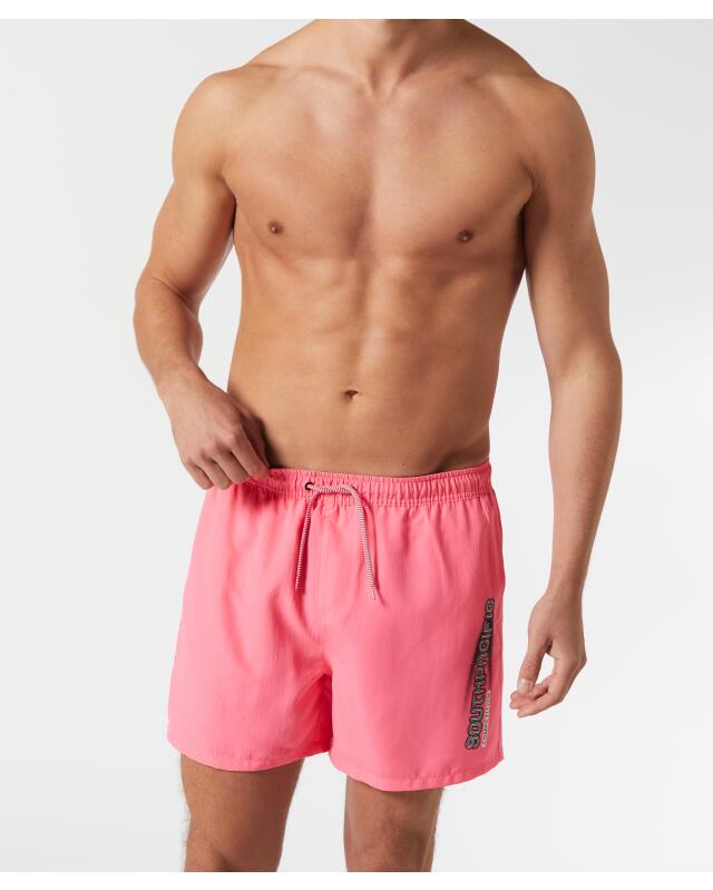 Short de bain fluo homme, rose fluo (KiK Badeshorts Neon (neon pink)) — KiK, produit allemand authentique au Maroc