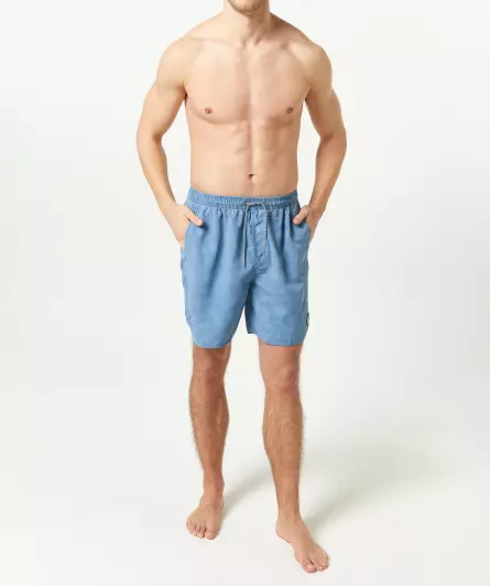 Badeshorts mit Waschungseffekten