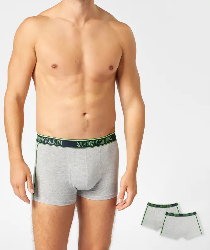 Retro boxershort met opschrift