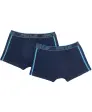 Retro Boxershorts mit Schriftzug