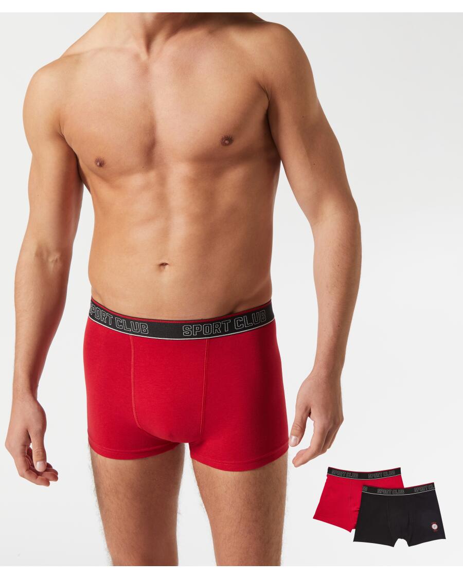 Retro Boxershorts schwarz