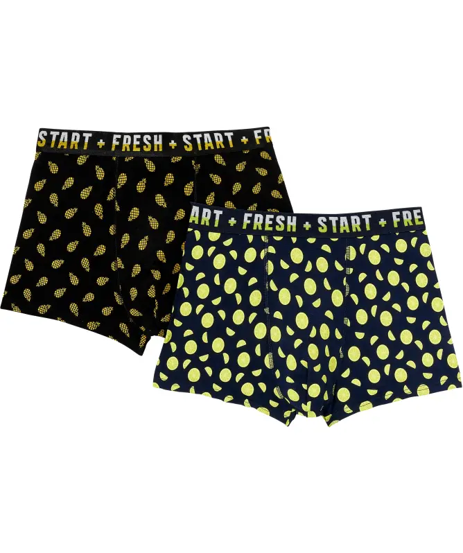Retro Boxershorts mit Allover-Prints