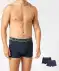 Retro Boxershorts dunkelblau