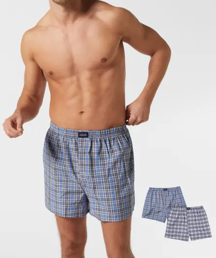 Karierte Boxershorts