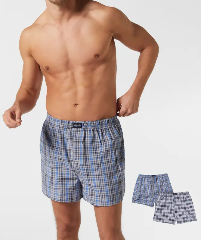 Karierte Boxershorts