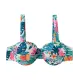 Bikini-Oberteil mit Blumenmuster