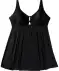 Badekleid in Schwarz schwarz