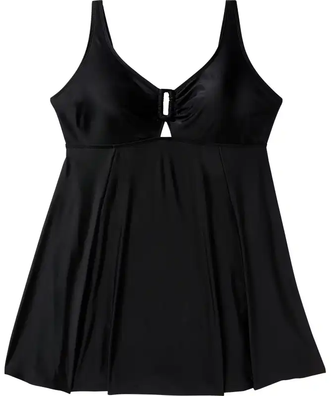 Badekleid in Schwarz